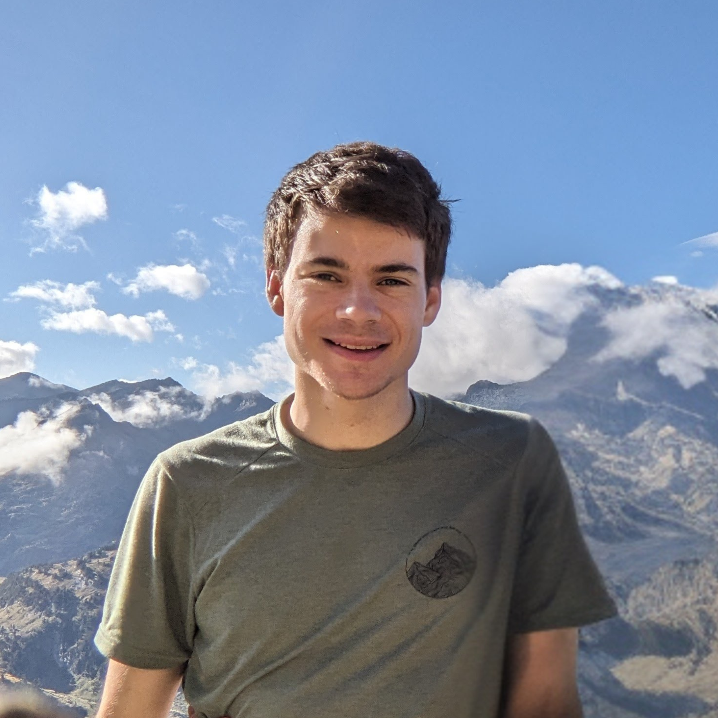 Benjamin De Letter in the mountains